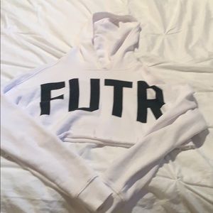 Cropped “FUTR” sweatshirt